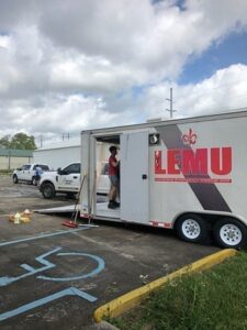 2020 Coronavirus Response Mobile Testing Site Drive Thru testing locations