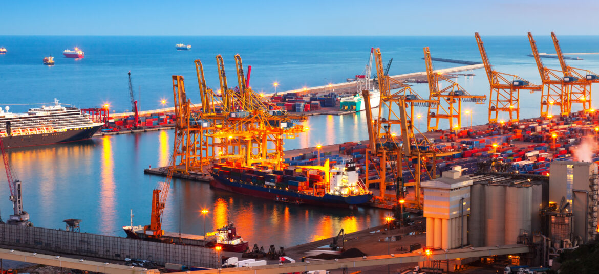 Industrial port