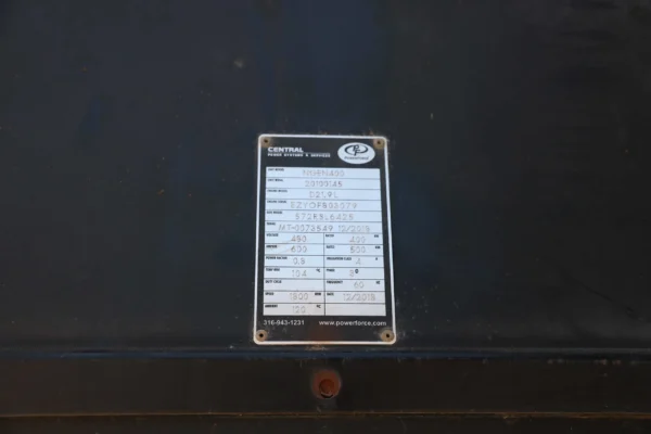 Central PowerForce NGEN400 400kw Natural Gas/LP - Image 3